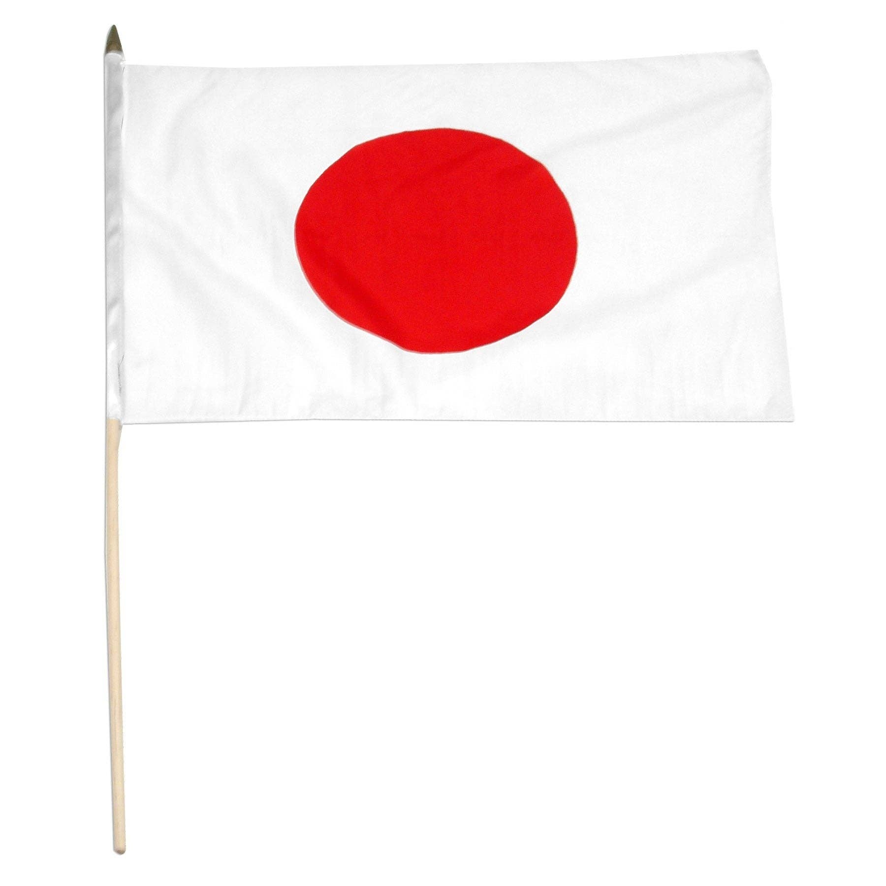 1-800 Flags – Bandeira por atacado – Bandeira de vara montada de 12 pol x 18 pol. Japão0