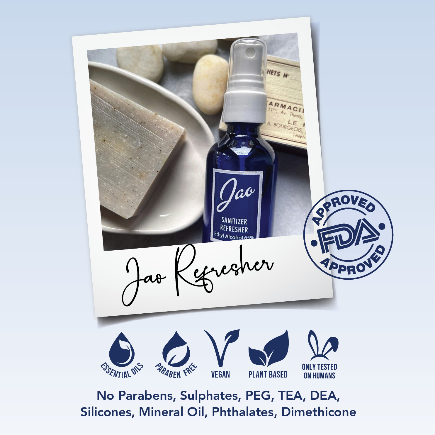 Jao Brand - Venta al por mayor Desinfectante de manos - Kit de Hospitalidad Interno Jao Refresher2