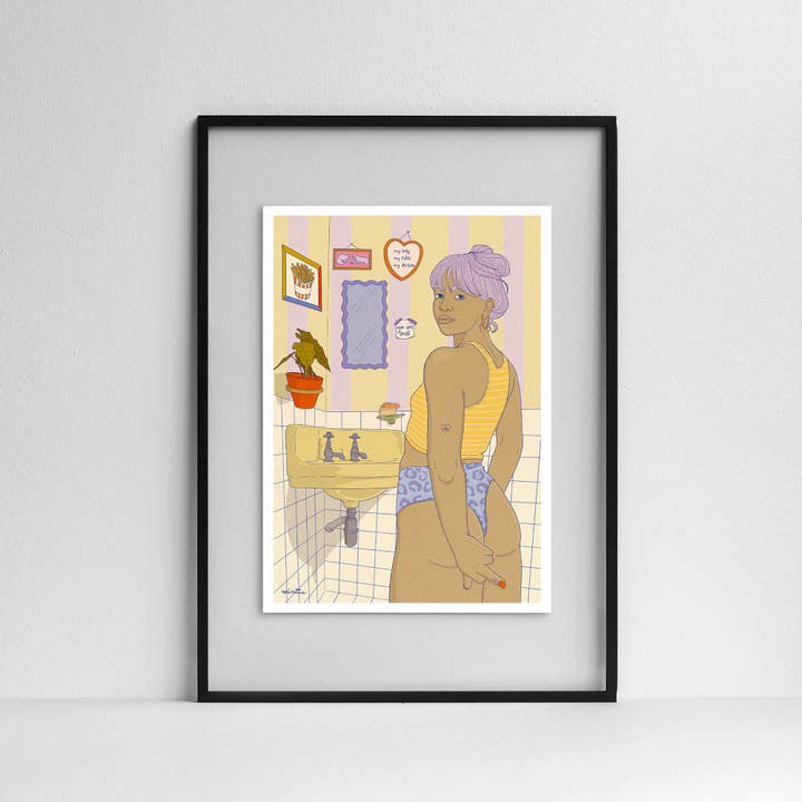 minttu illustrations - Wholesale Art Print - Art print "my Body, my Rules"2