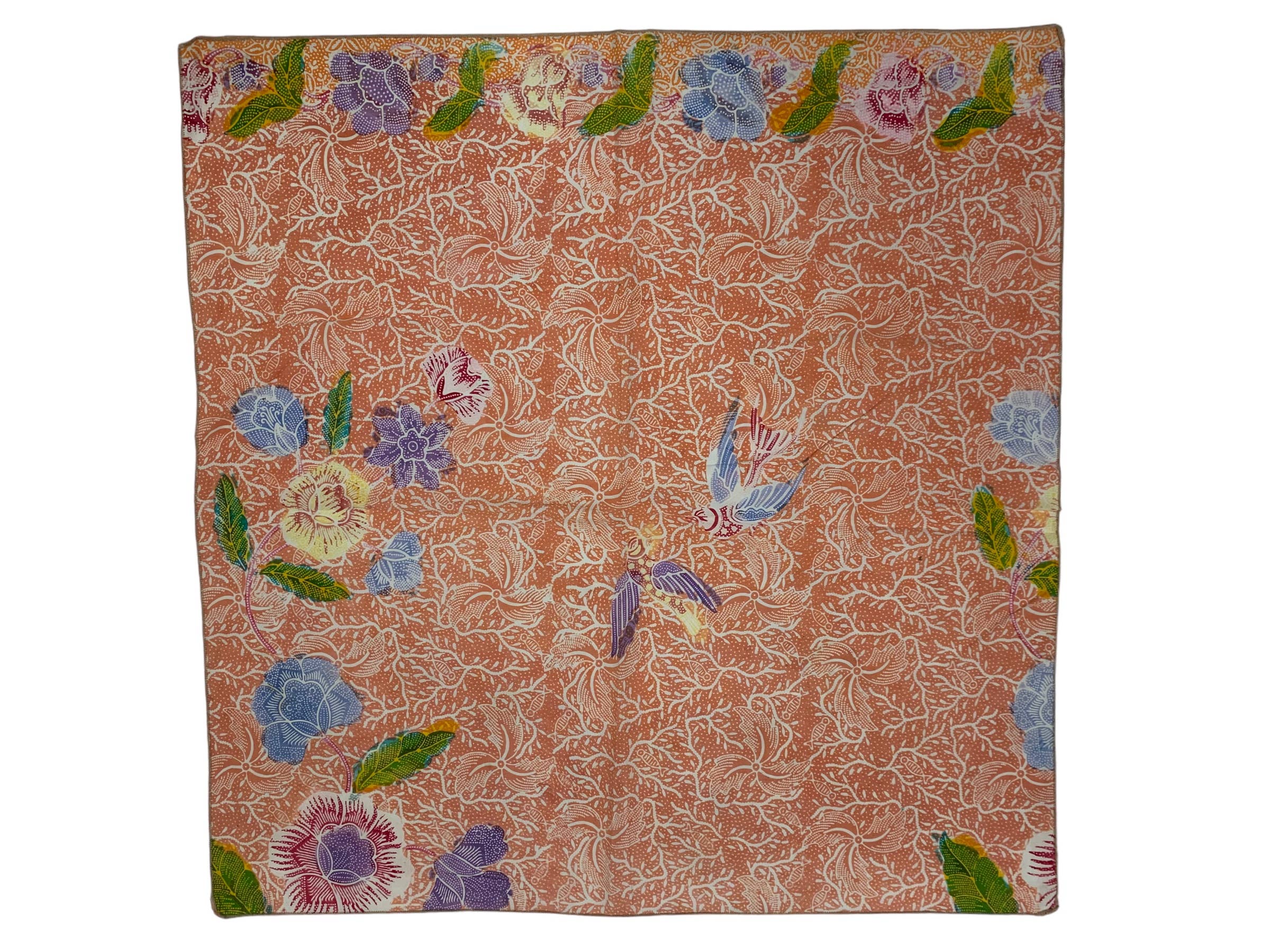 Asia West – wholesale Dinner & cloth napkin – Napkins-blue, green, orange, natural, pink & purple (set/6) 8