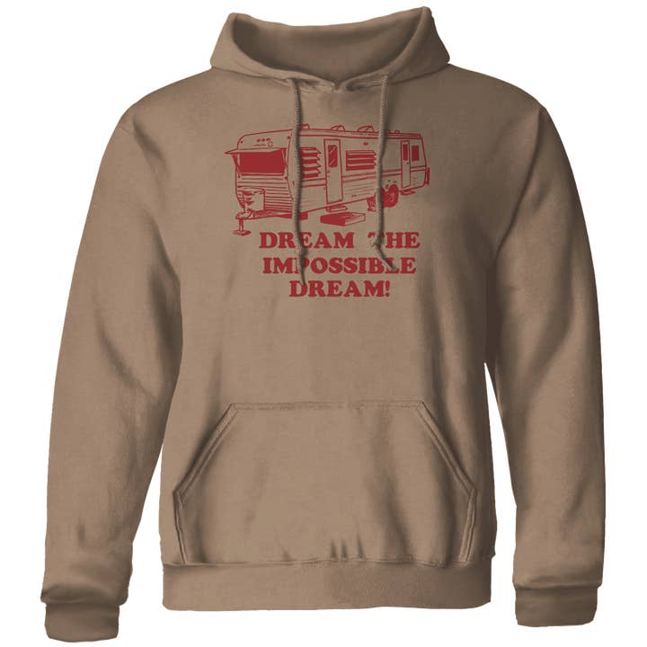 Sonha o Impossível - Hoodie de Lã 7.8 oz por atacado de Jester Clothing Company