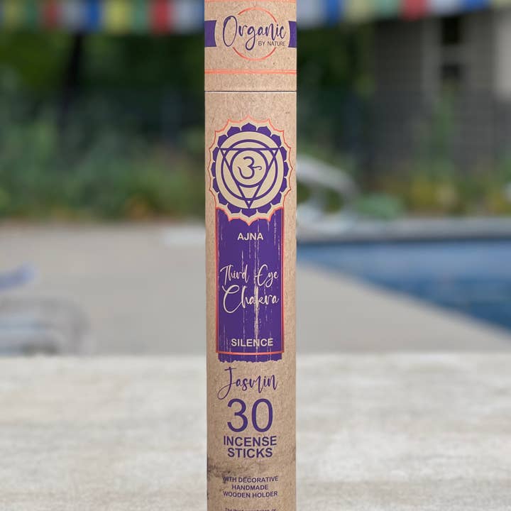 Lungta Imports - Wholesale Incense - Chakra Incense 30 Sticks Each Pack With Wooden Burner