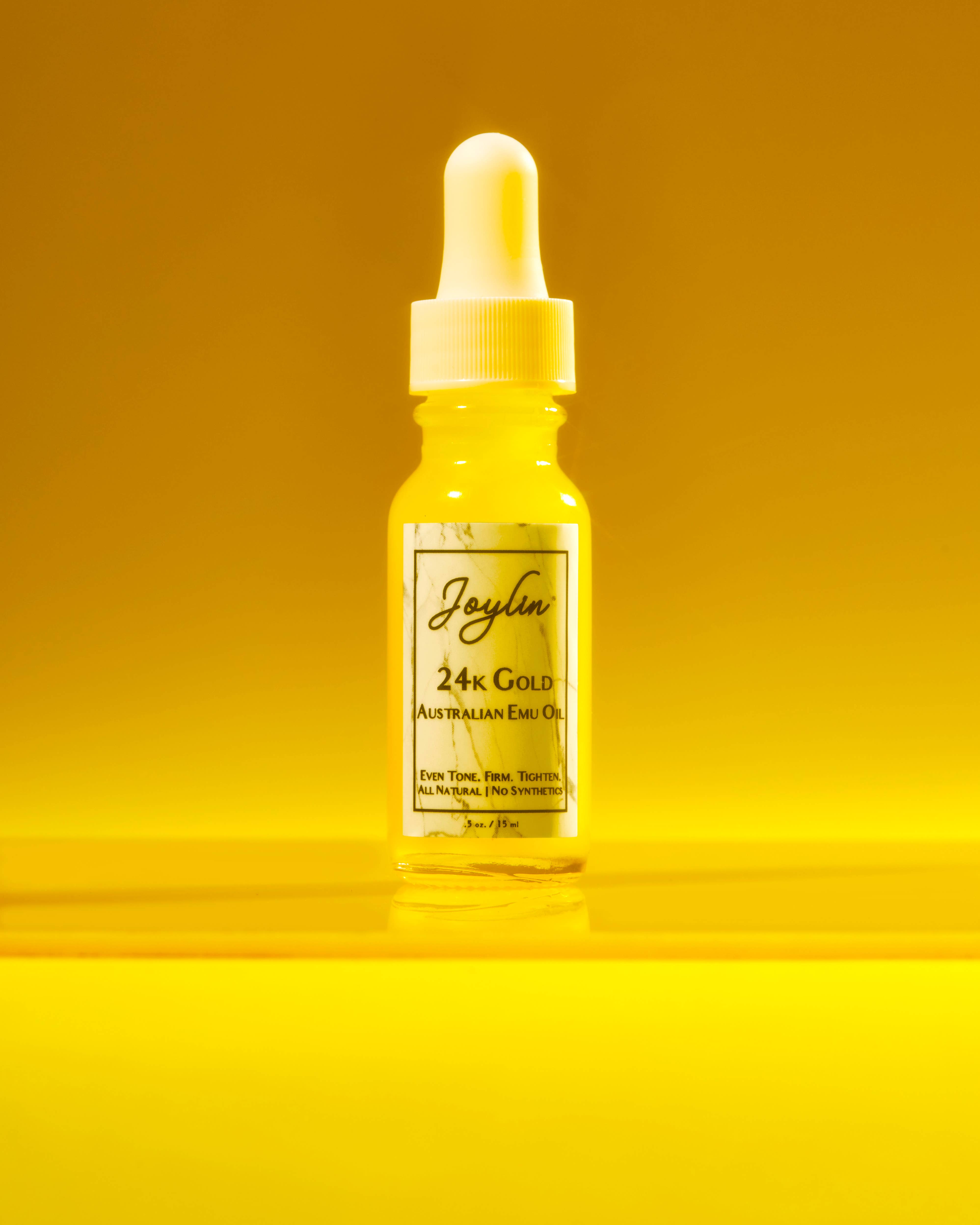 Joylin Naturals – wholesale Bath/body oil – 24K Gold Emu Oil - .5oz1