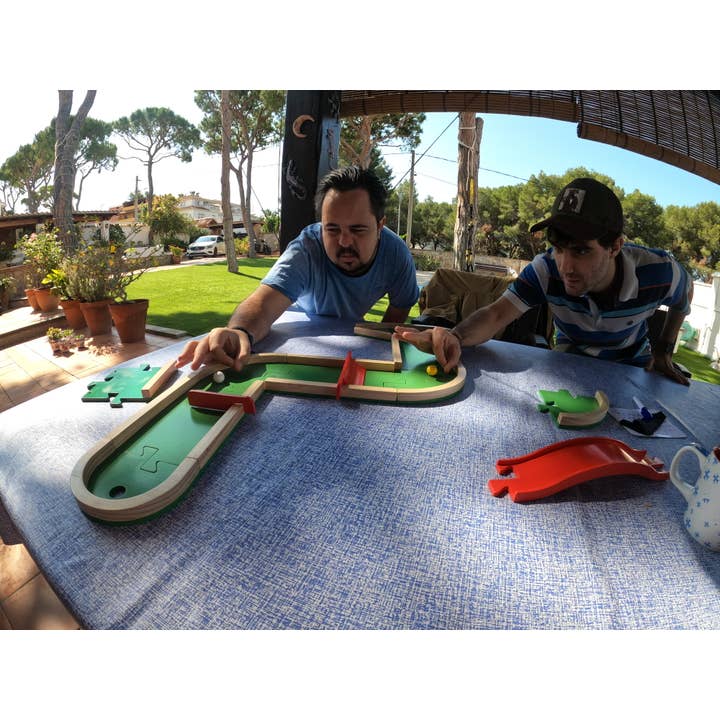 Plakks - Wholesale Board Game - PITCH&PLAKKS | Wooden table mini golf set3