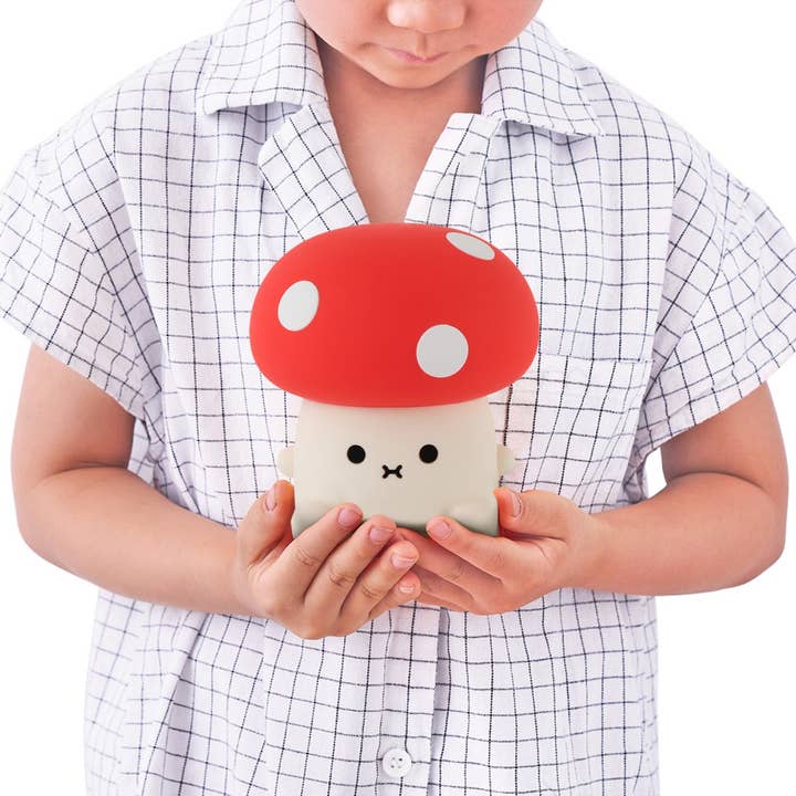 Noodoll - Wholesale Night Light - Little Light - Ricemogu - Red and White Mushroom