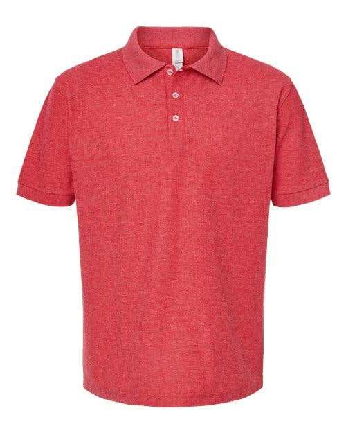 Total Apparel - Wholesale Polo - Men's - Tultex Men's 50/50 Sport Pique Polo | 50/50 Deco Ready | 4006