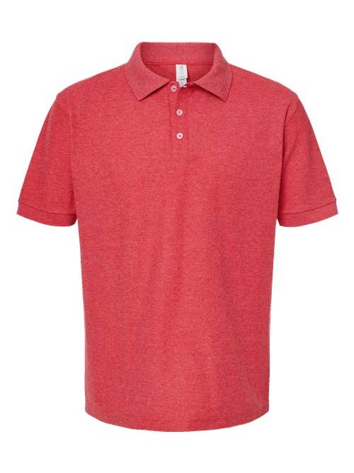 Total Apparel - Wholesale Polo - Men's - Tultex Men's 50/50 Sport Pique Polo | 50/50 Deco Ready | 4006