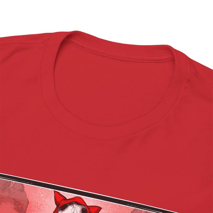 LVB Art - Wholesale T-Shirt (Graphic) - Unisex - Red Riding Hood Tarot (Front & Back Print) Unisex Heavy Cotton Tee17