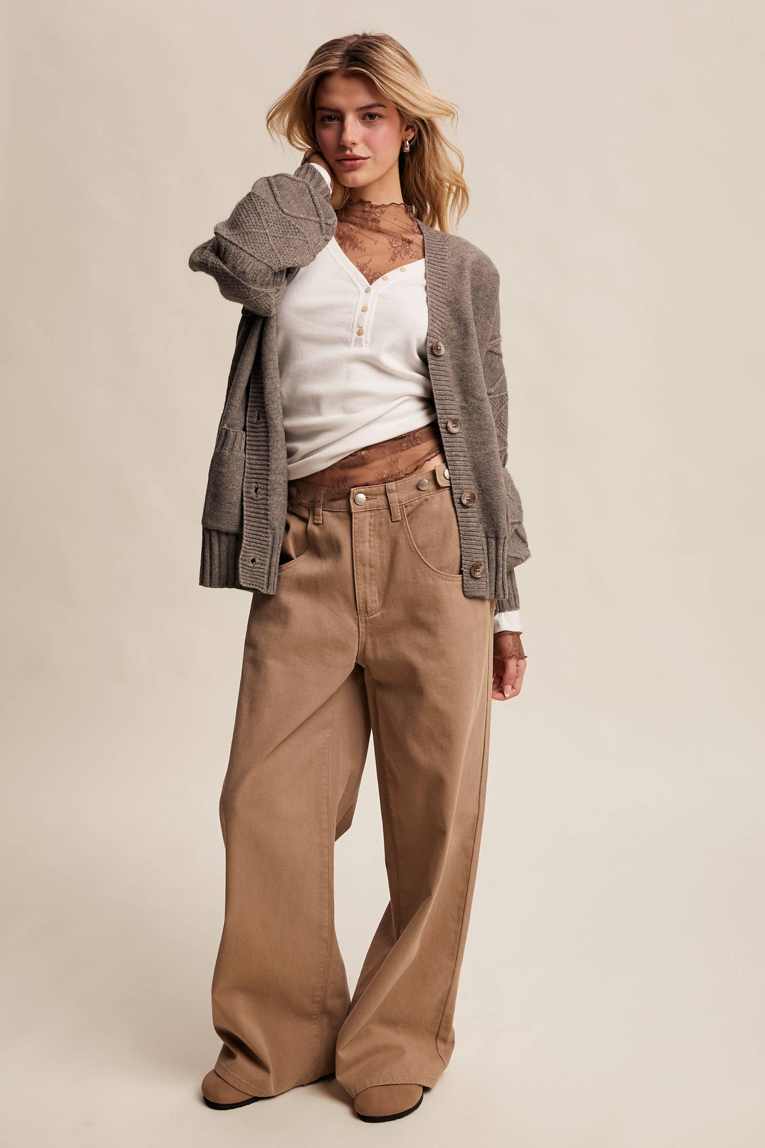 Listicle - Venta al por mayor Vaqueros - Mujer - Pantalones vaqueros de pierna ancha de colores23