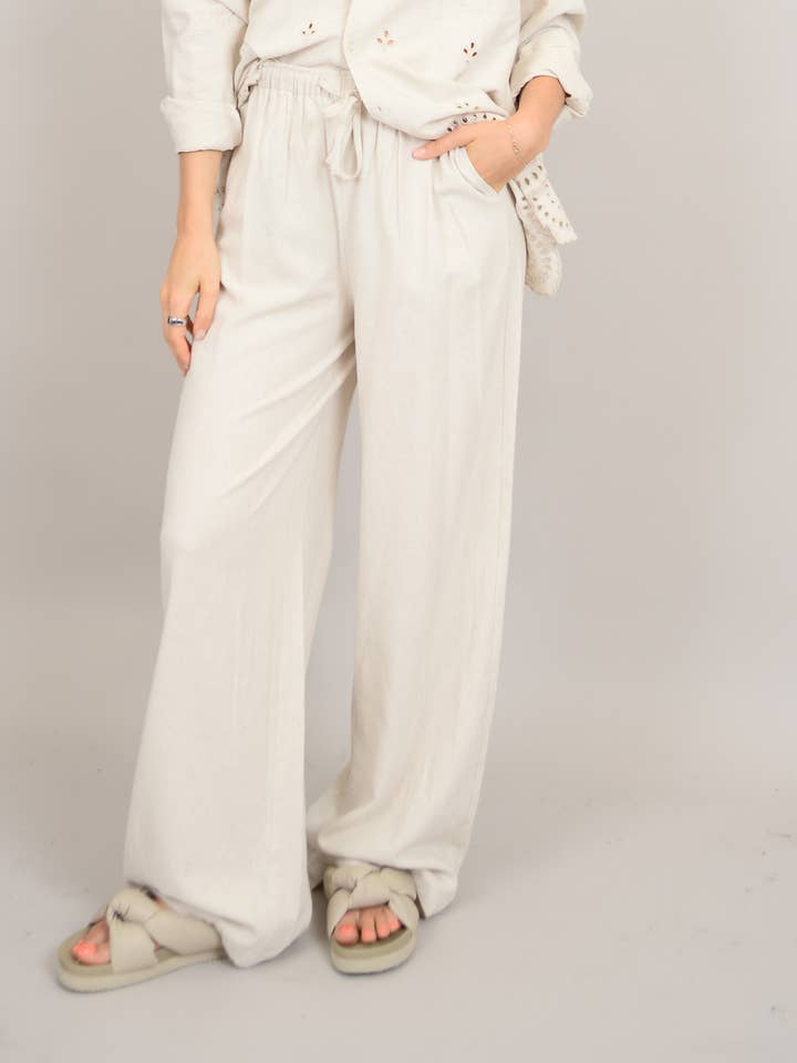 FRÖHLICHE HOSE MIT KORDELZUG - 41W132S für den Großhandel von RD Style