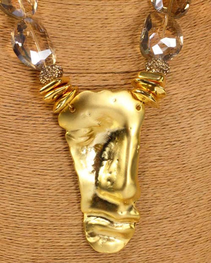 Aclue! Jewelry by Celest Anderson - Wholesale Pendant/Charm Necklace - Her Mask2