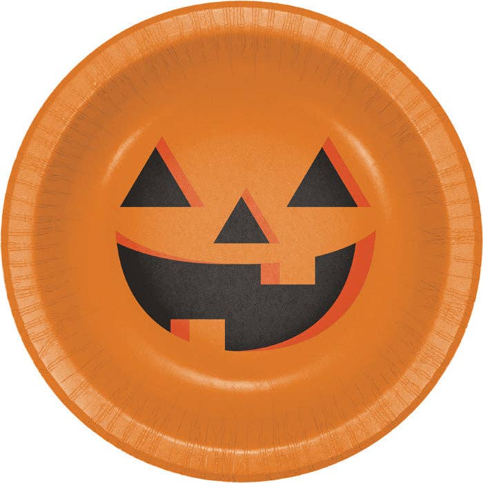 Halloween Pumpkin 20 oz Paper Bowls, 8/Pkg for wholesale by Bulk Party Decor