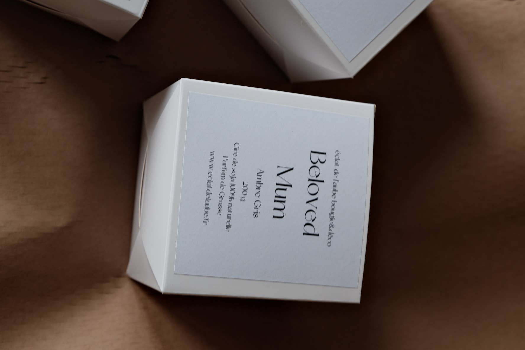 ECLAT DE L'AUBE - Wholesale Jar/Filled Candle - Handmade container scented candle - Mum and Sister1