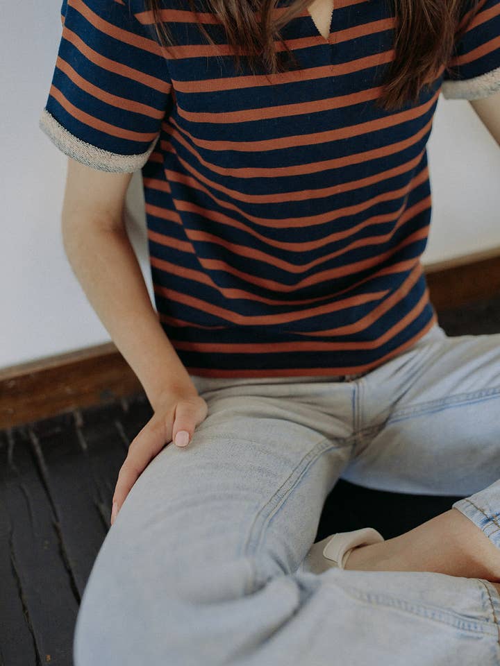 Summer Camp - Wholesale T-Shirt - Women's - Bille T-Shirt Striped10