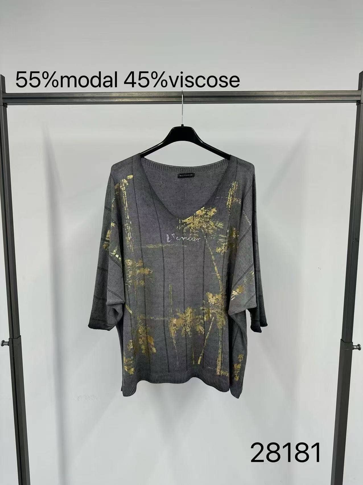 CENTO UNO ITALY - Wholesale Blouse - Women's - LN-28181 Woman's top1