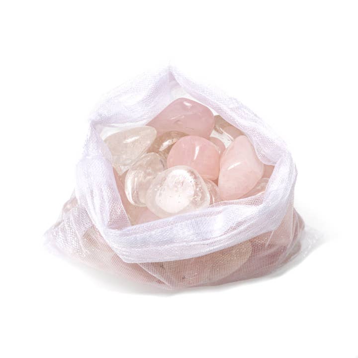 A Liquid Ritual - Wholesale Meditation Supplies - Crystal Infused Mug with Rose Quartz & Clear Quartz Crystals4