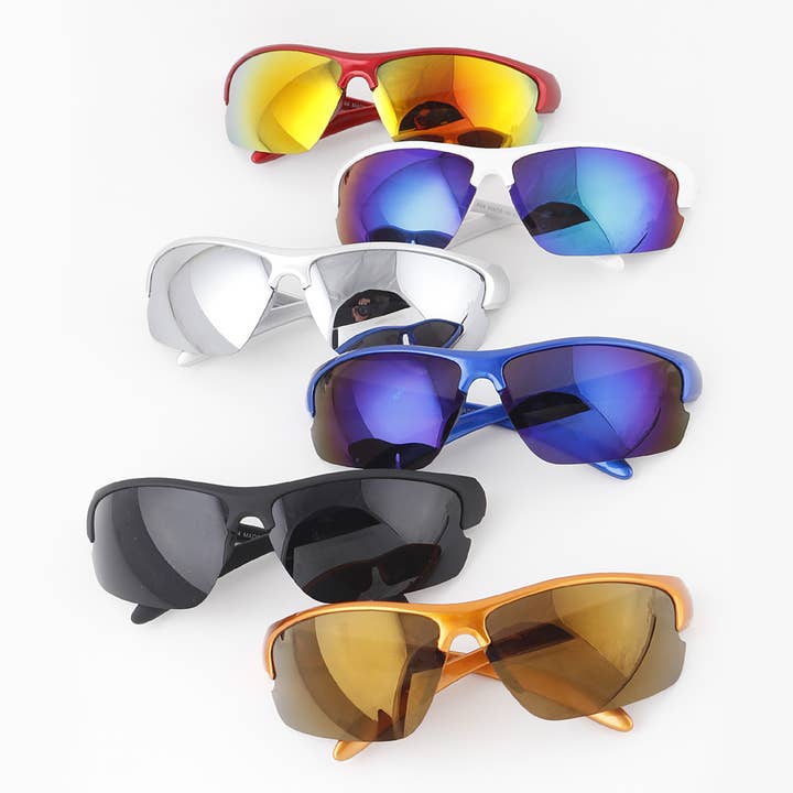 Slanke buede solbriller for engroshandel hos 3AM BY H&D ACCESSORIES