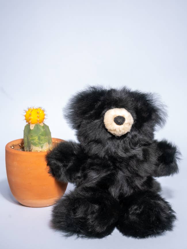 Teddy Bear 6" | Alpaca Stuffed Animal | Handmade for wholesale by WUAMAN - Alpaca