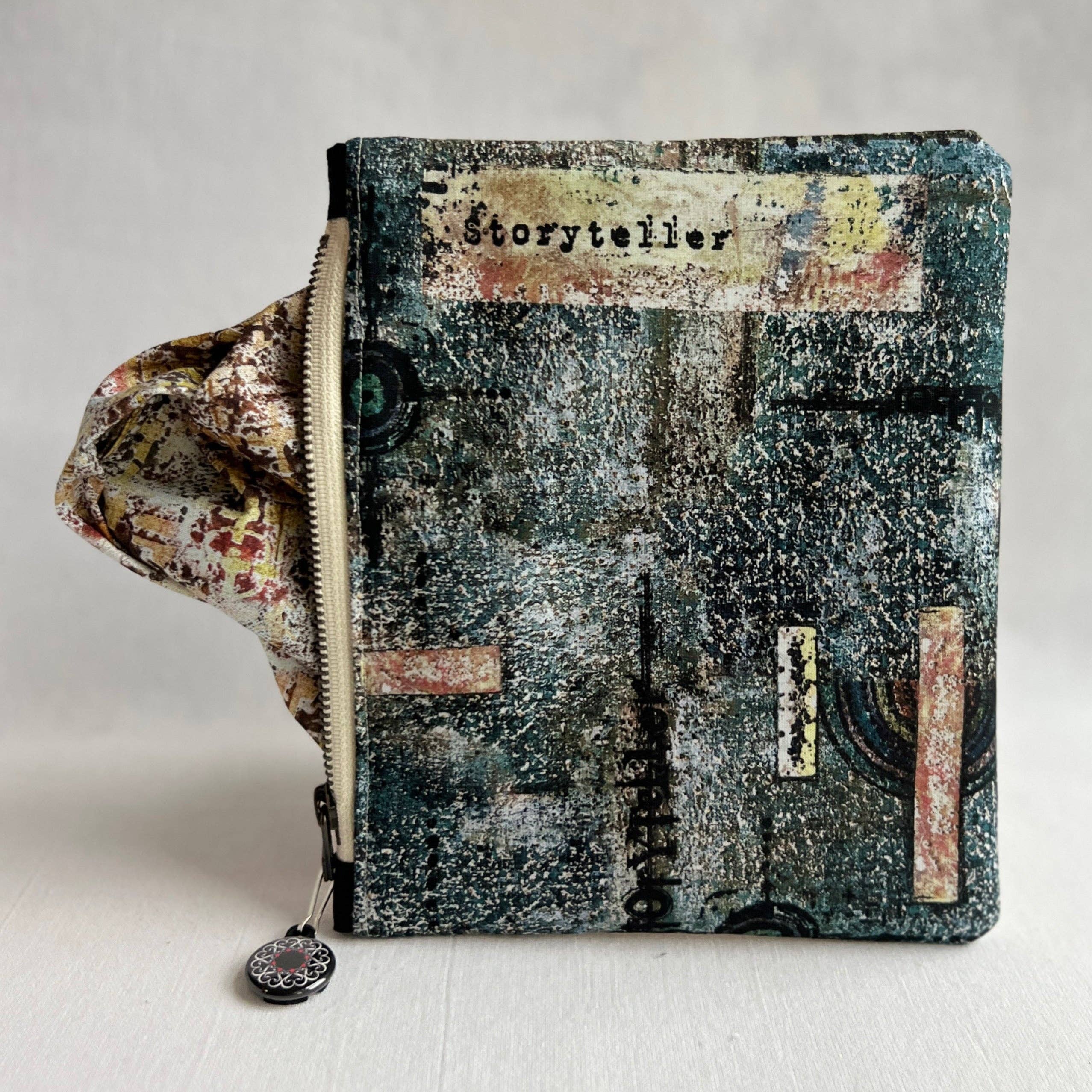 Pretty Clever Words - Wholesale Pouch - Women's - Padded Zip Book Bag - The cost of libraries is priceless3