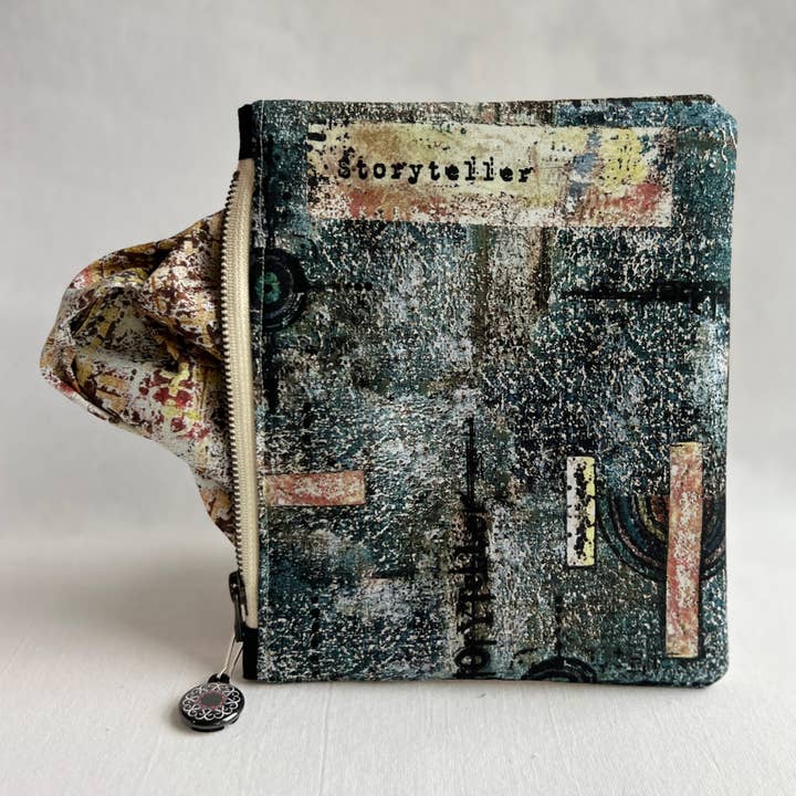 Pretty Clever Words - Wholesale Pouch - Women's - Padded Zip Book Bag - The cost of libraries is priceless3