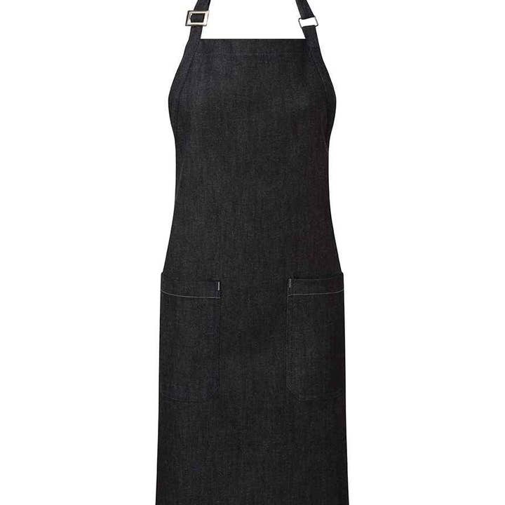 Pierre Francis – wholesale Apron – Premier - Fairtrade Certified Organic Cotton Denim Bib Apron2