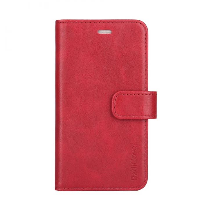 Mode - iPhone 6/7/8/SE2020/SE2022 - Veganistisch leer - 86% bescherming - rood voor wholesale door Radicover