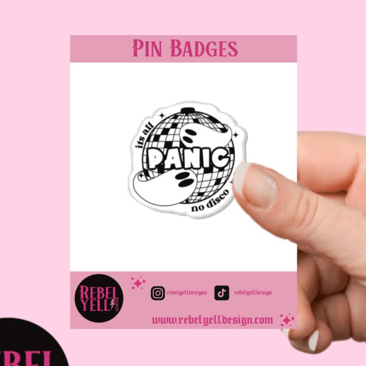 All Panic No Disco for wholesale by Rebel Yell Design