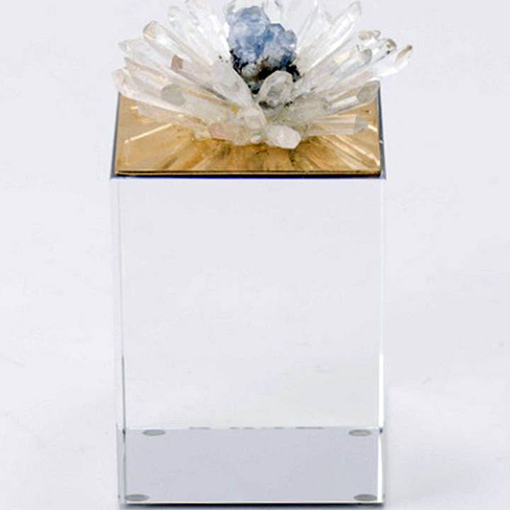 Quartz Flower on Acrylic for wholesale by Blue Ocean Traders