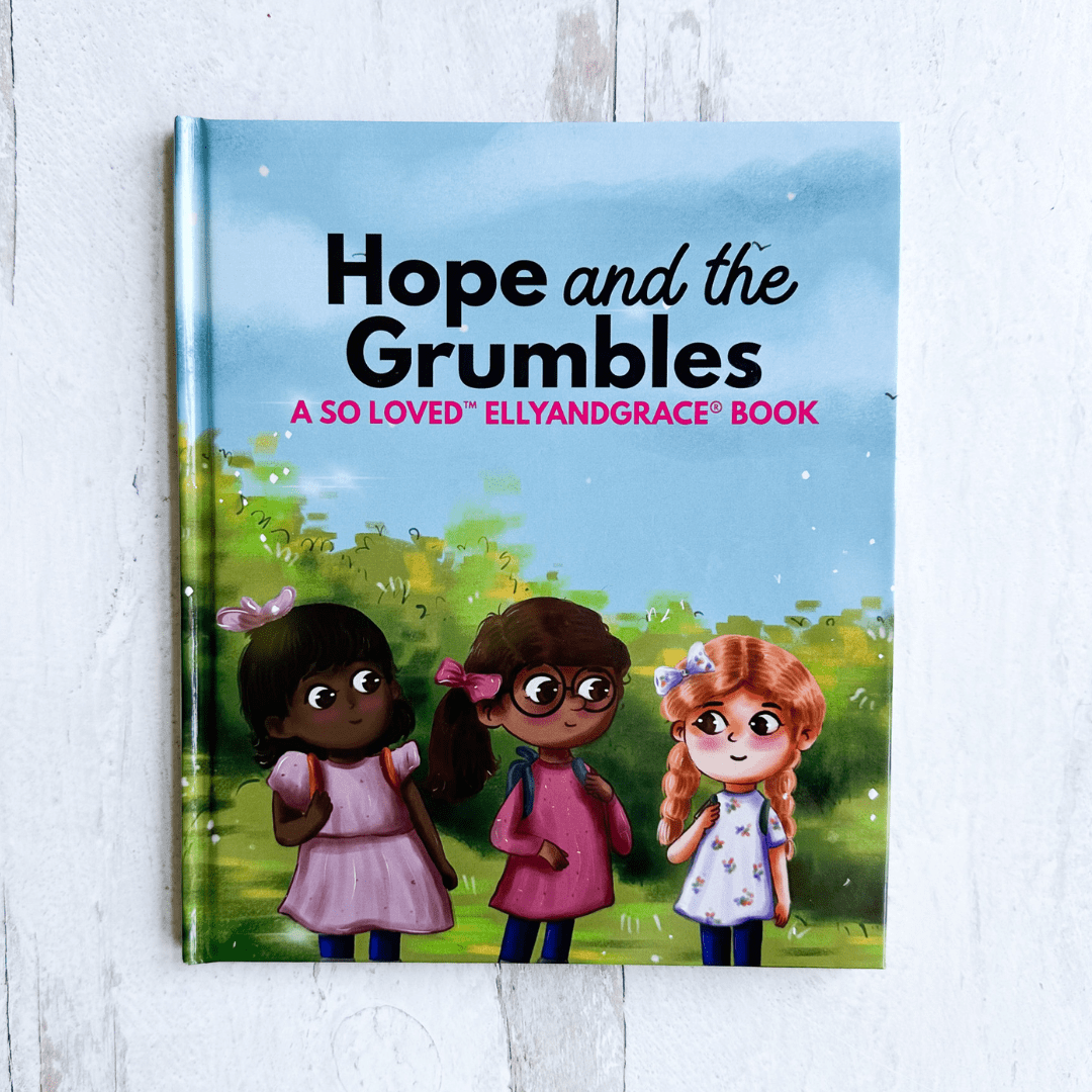 EllyandGrace - Venta al por mayor Muñeca - Niños - Juego de muñecas de lino y libro cristiano «Hope & the Grumbles»5