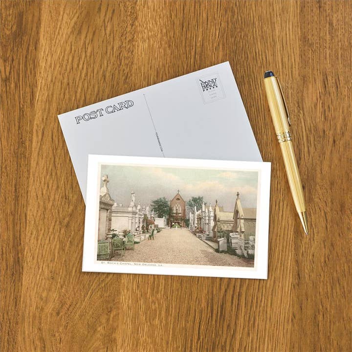 Found Image Press - Vente Cartes postales - Carte postale LU-229 Chapelle St. Roch, La Nouvelle-Orléans