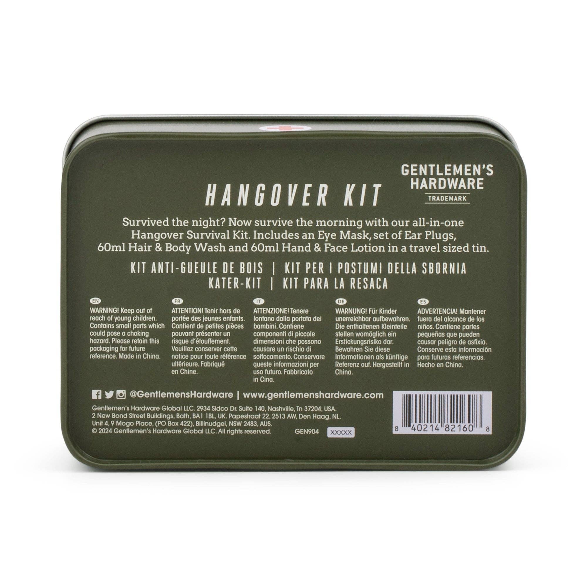 Designworks Collective – wholesale First aid kit – Hangover Kit2