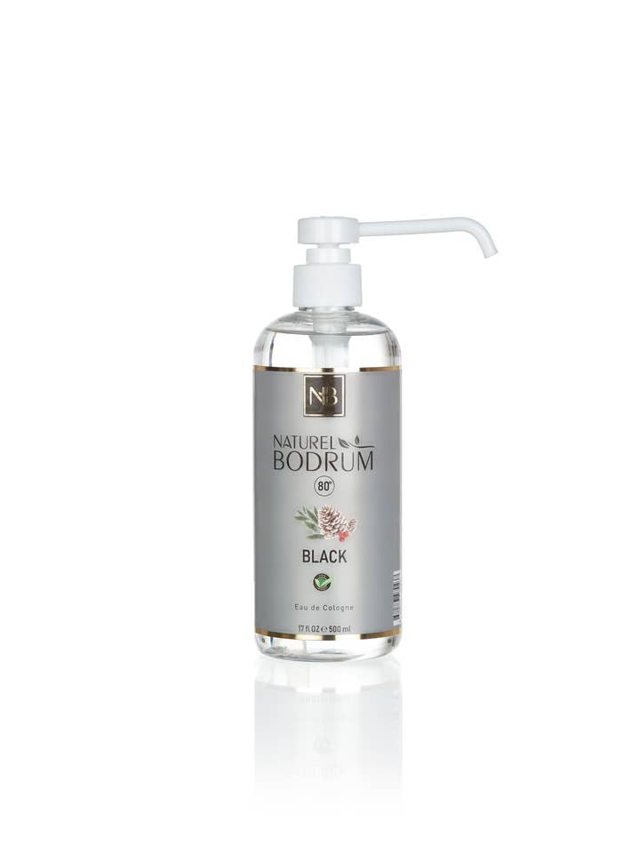 Sort Eau De Cologne Ekstra Stærk 17 Oz Nb Tyrkisk Kölnervand for engroshandel hos NB NATURAL BODRUM