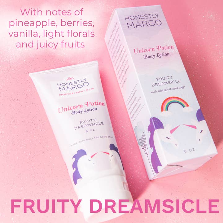 Honestly Margo - Wholesale Body Cream/Lotion - Unicorn Fruity Dreamsicle Potion Body Lotion2