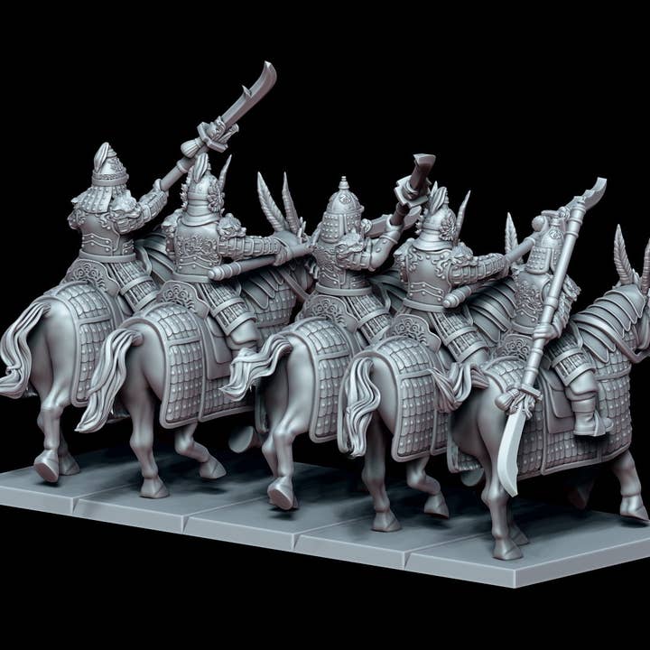 Cavaliers de l'empire célèste x5 pour la vente par Forg3d