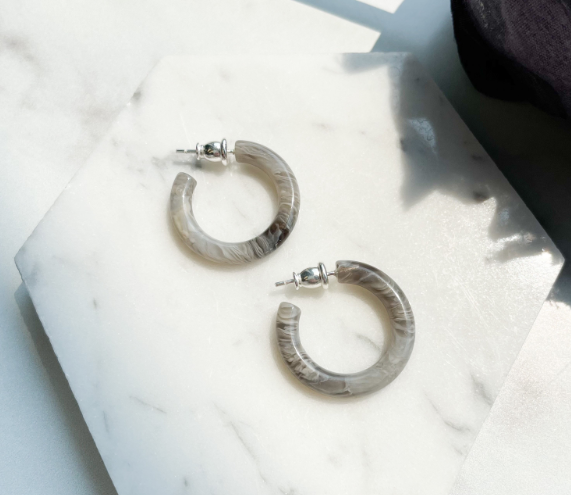 Fenna&Fei - Wholesale Hoop Earrings - Ultra Mini Hoop Collection | Small Italian Acetate Hoops 8