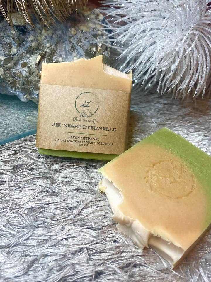 ETERNAL YOUTH | Avocado and Mango Oil Soap for wholesale by Les Bulles de Lisa