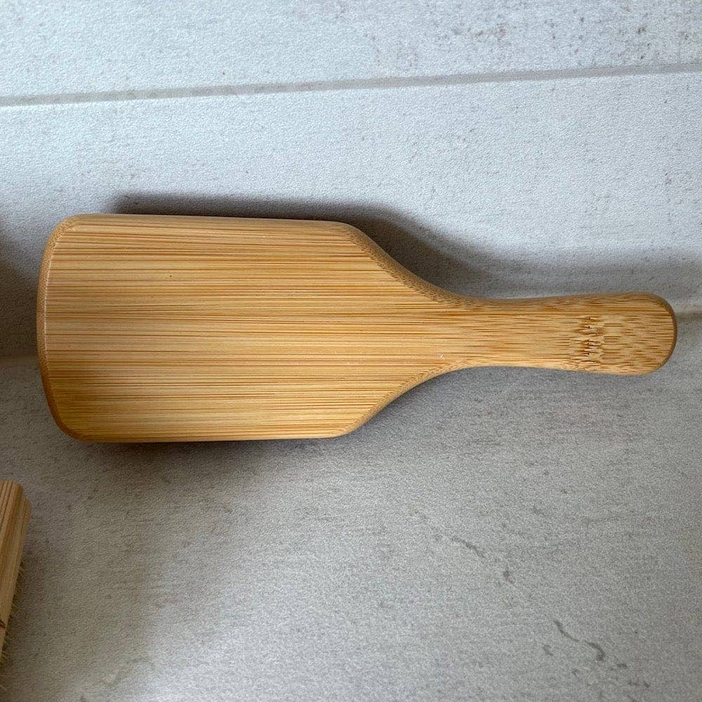 &Keep - Vente Peigne/brosse à cheveux - &Keep Brosse à cheveux en bambou avec palette2