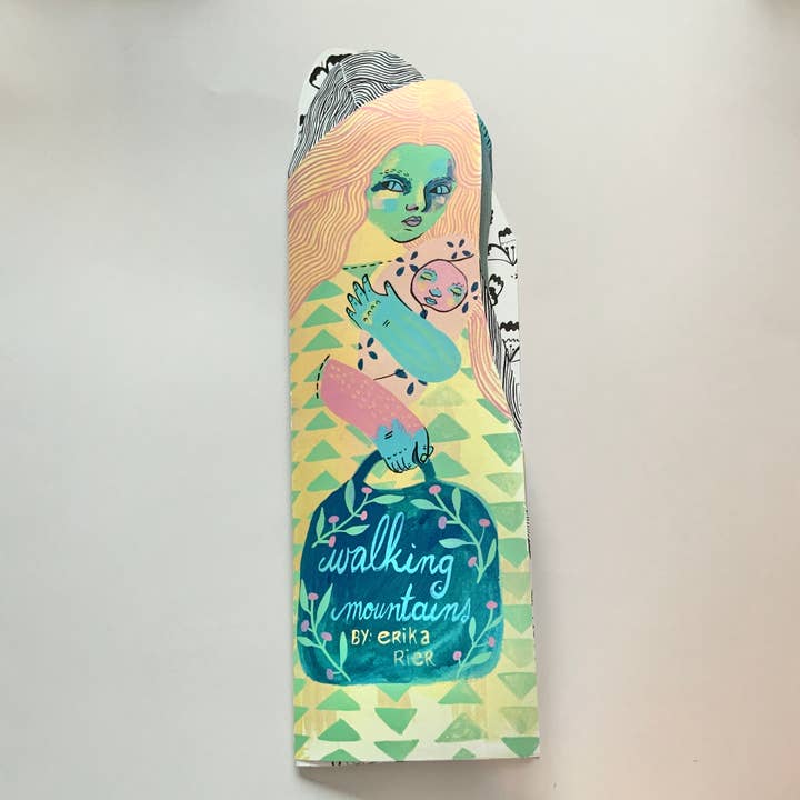 Walking Mountains - an art zine for wholesale by Erika Rier