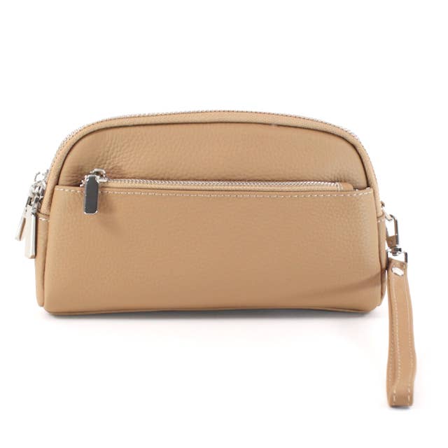 PL22024 leren schoudertas met polsbandje voor wholesale door Pretty Persuasions