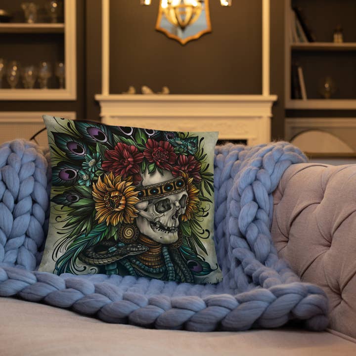 “Transmutation“ Pillow for wholesale by The Art of Francella