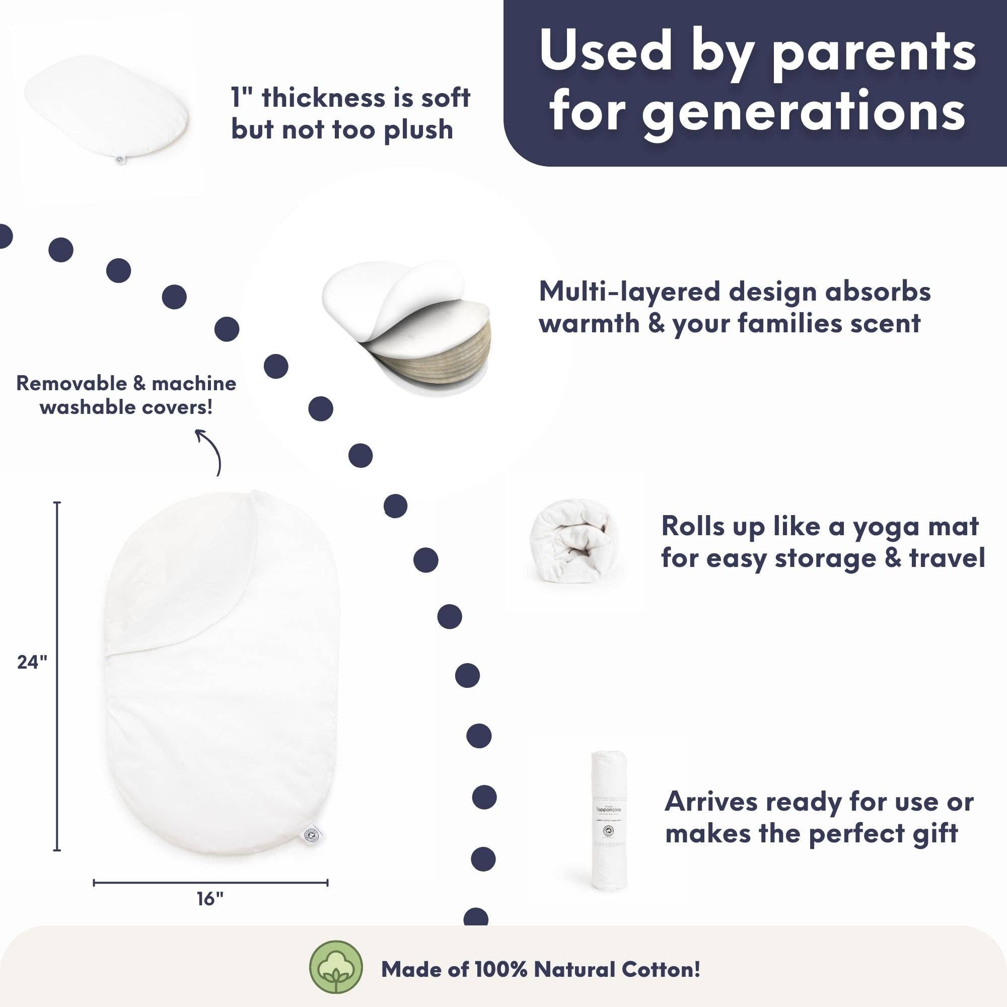 The Topponcino Company - Vendita all'ingrosso Lettino - Neonati - Original Topponcino9
