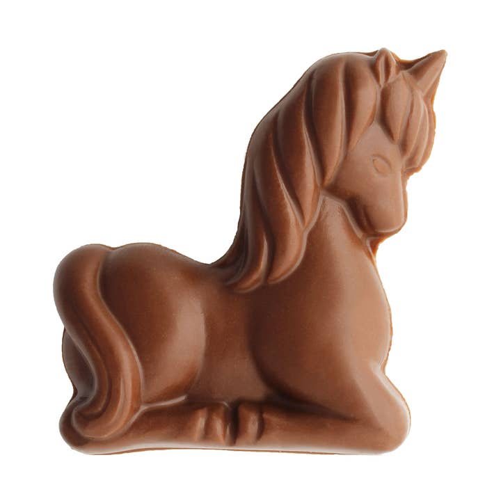 Chocolate Unicorn for wholesale by Vermont Nut Free Chocolates