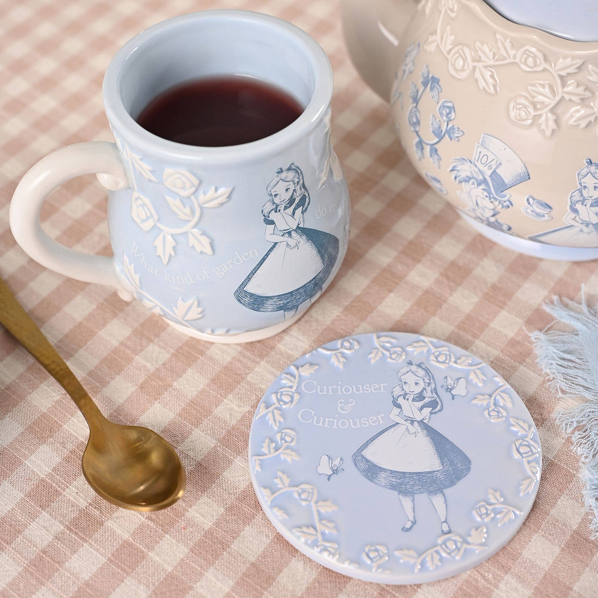 WIDDOP and Co. - Wholesale Placemat - Disney Alice in Wonderland Set of 4 Coasters1