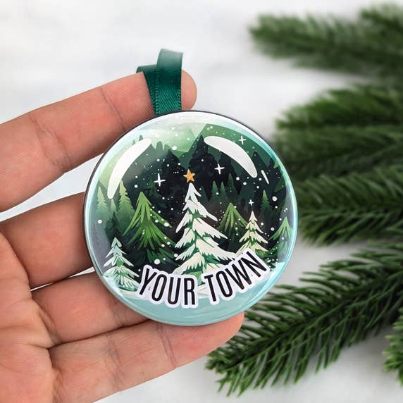 Aphrodite Bookclub - Wholesale Ornament - Personalized Ornament Name Drop ornament Holiday Snow Globe1