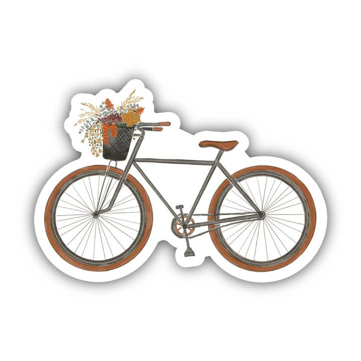 Bicycle Fall Sticker for wholesale by Big Moods