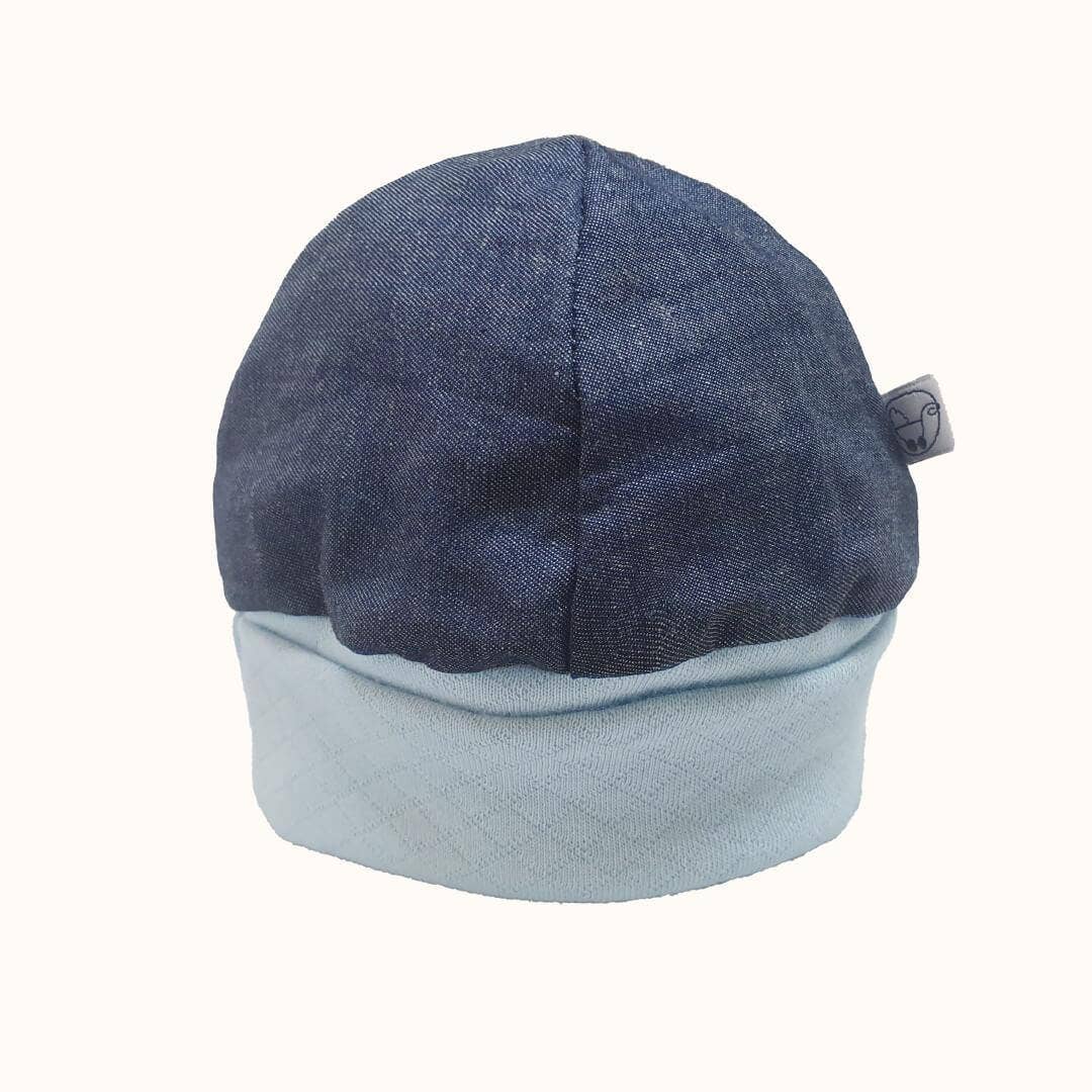 Pim-Pam-Pum – Großhandel Bekleidungsset – Baby – Erstes Mini-Denim-Outfit Blau5