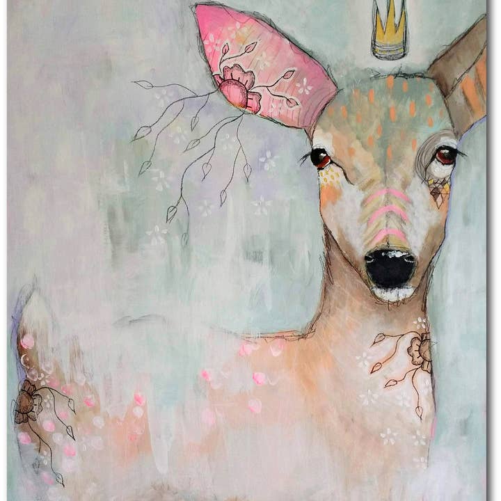 The Woodland Wonder Gallery-Wrapped Canvas Wall Art for wholesale by Courtside Market