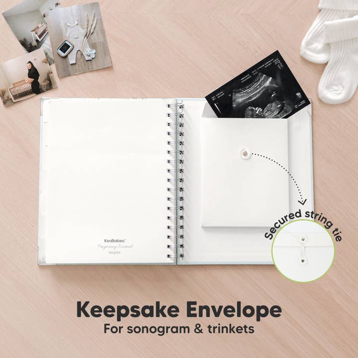 KeaBabies - Wholesale Diary – Maternity - KeaBabies Inspire Pregnancy Journal (Frost)6