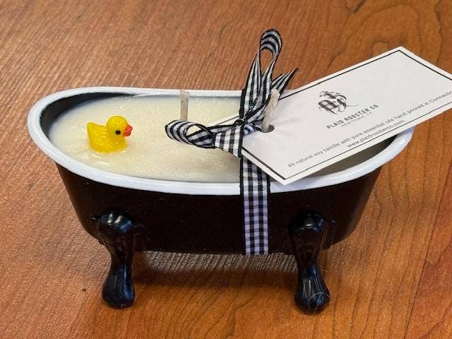 Plaid Rooster Co - Wholesale Novelty Candle - Rubber Duck in Bathtub soy candle4