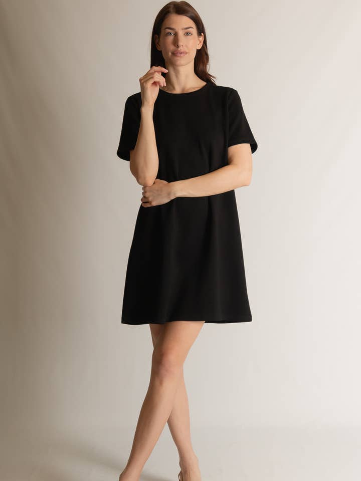 P. CILL - Wholesale Dress - Women's - P. CILL Butter Modal Short Sleeve Dress2